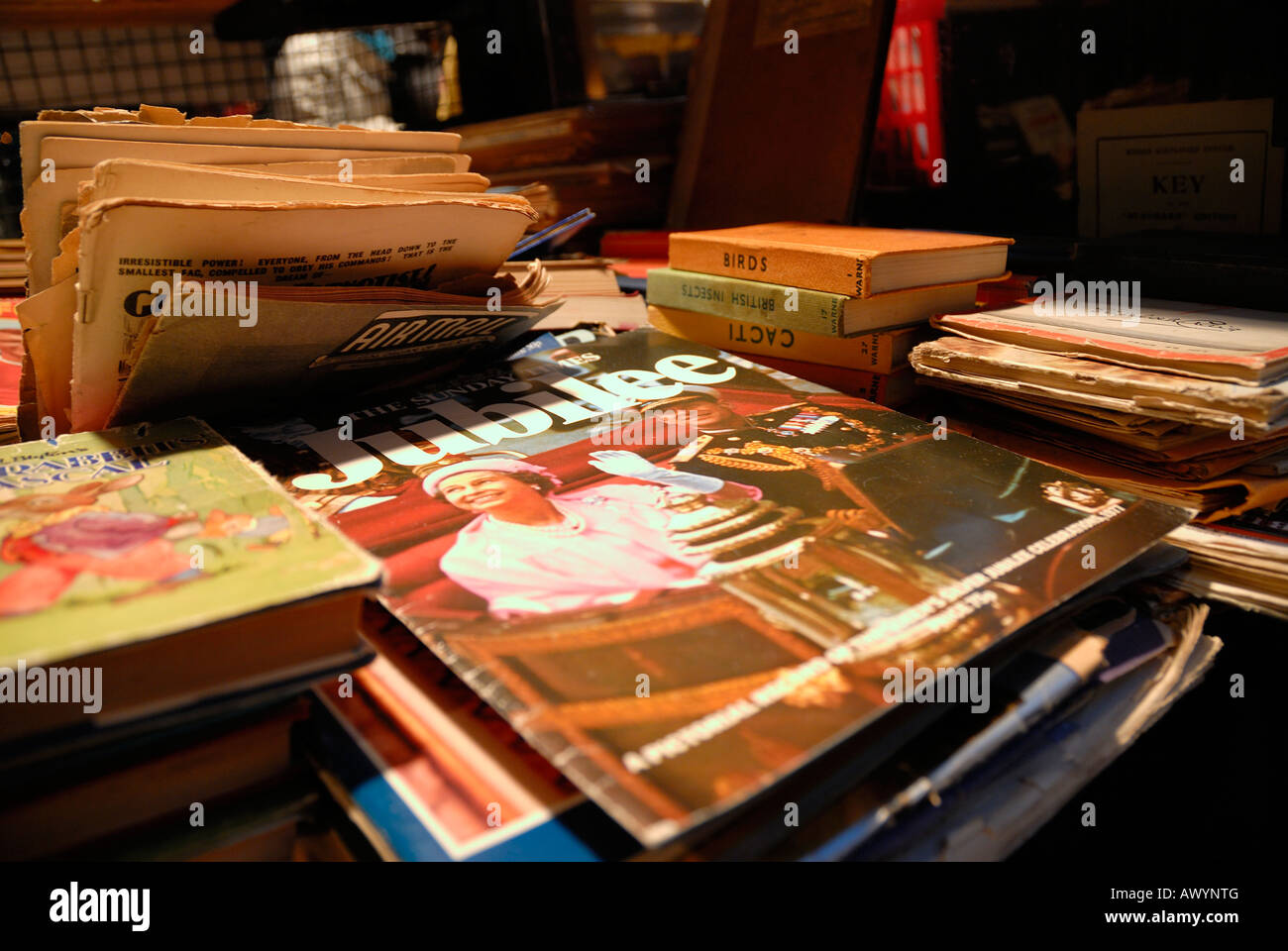 Jubilee in Portobello Market Stock Photo Alamy