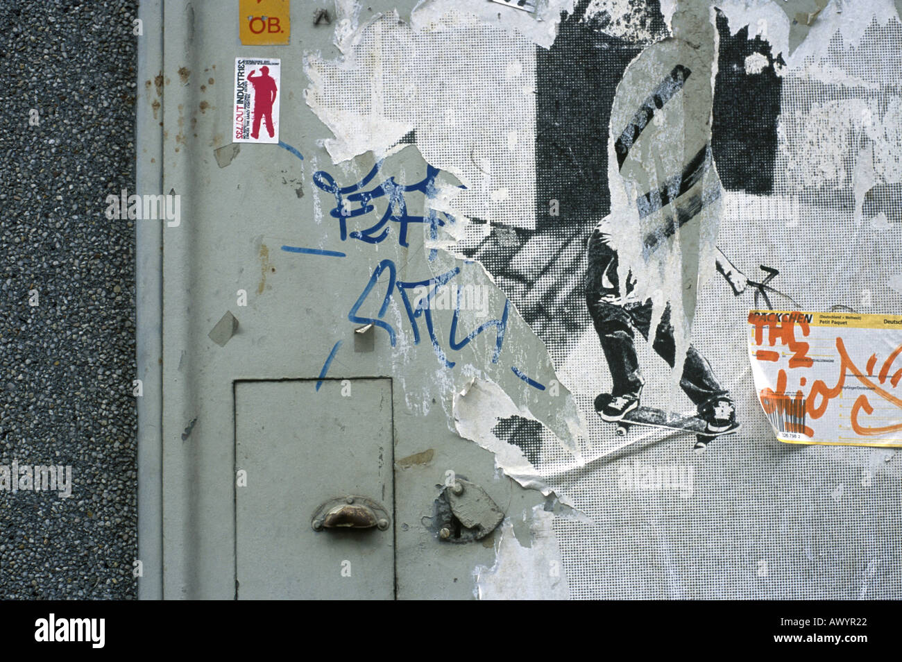 Ragged urban visual composition in Berlin Germany Stock Photo Alamy