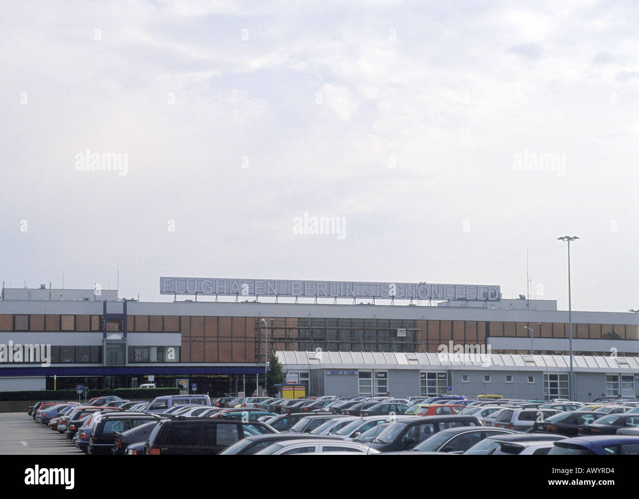 Schonefeld Airport outside Berlin Germany Stock Photo