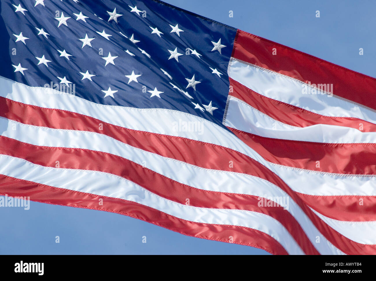 american flags flying proudly at the veterans compound at Mount