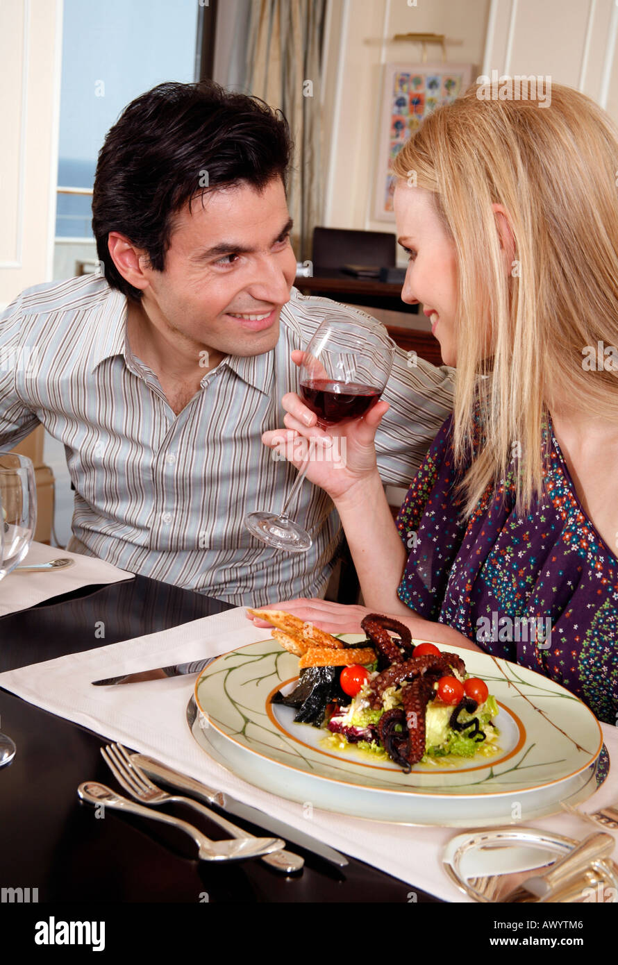 People dining Stock Photo