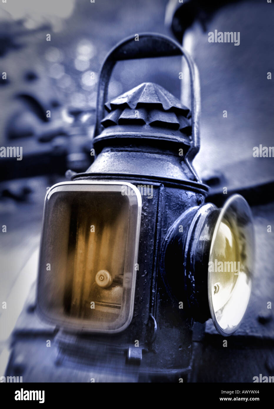 carriage oil lamp Stock Photo Alamy