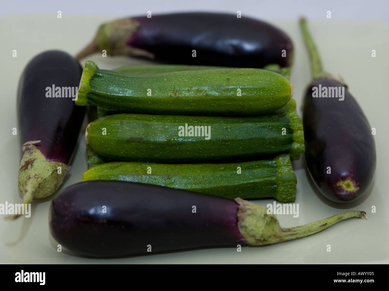 Aubergine courgette fresh vegetable hi-res stock photography and images ...