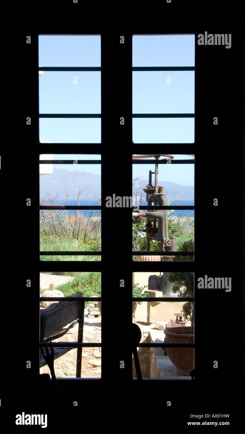 View through window Stock Photo - Alamy
