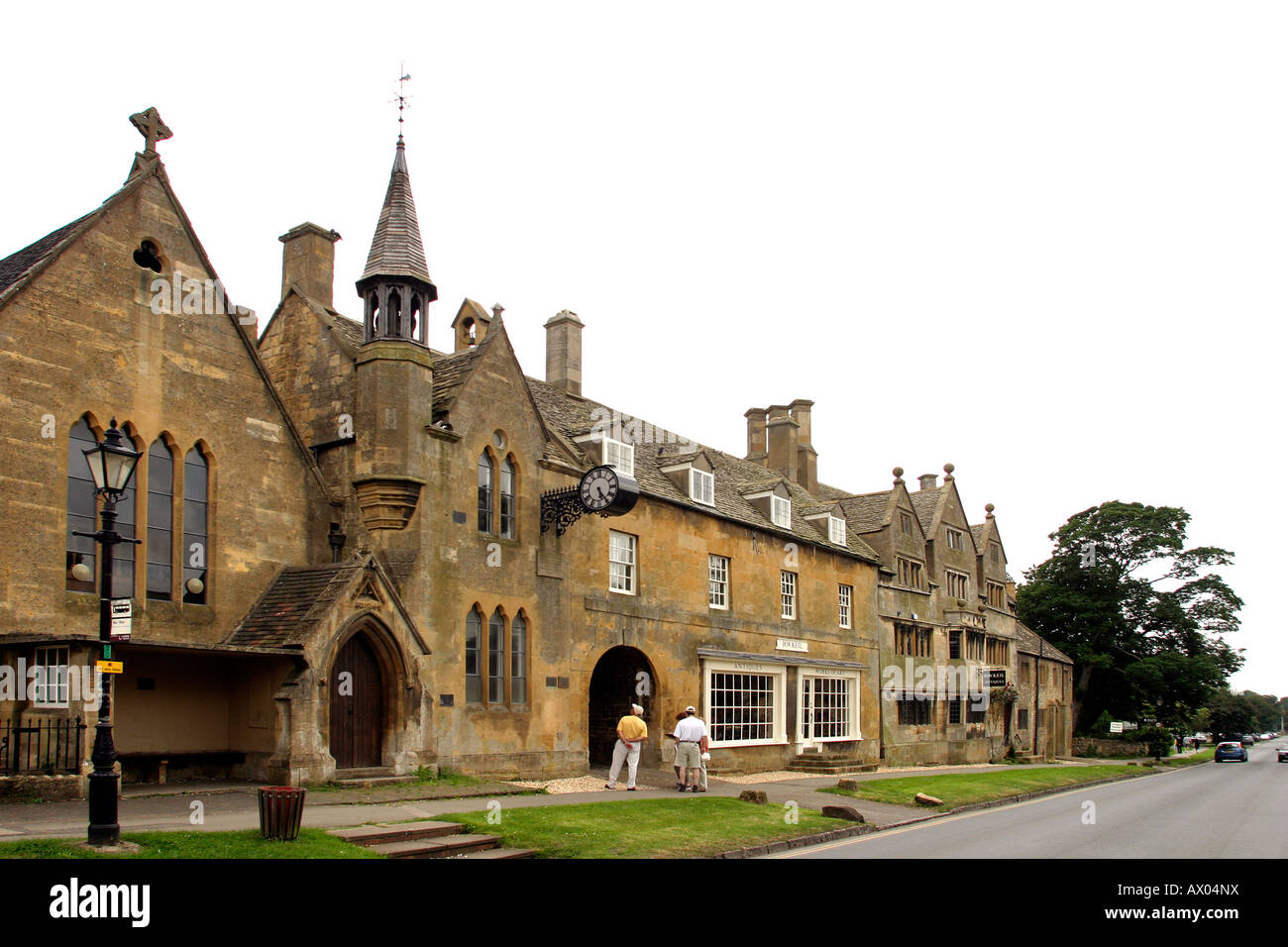UK Worcestershire Broadway High Street Tudor House Stock Photo Alamy