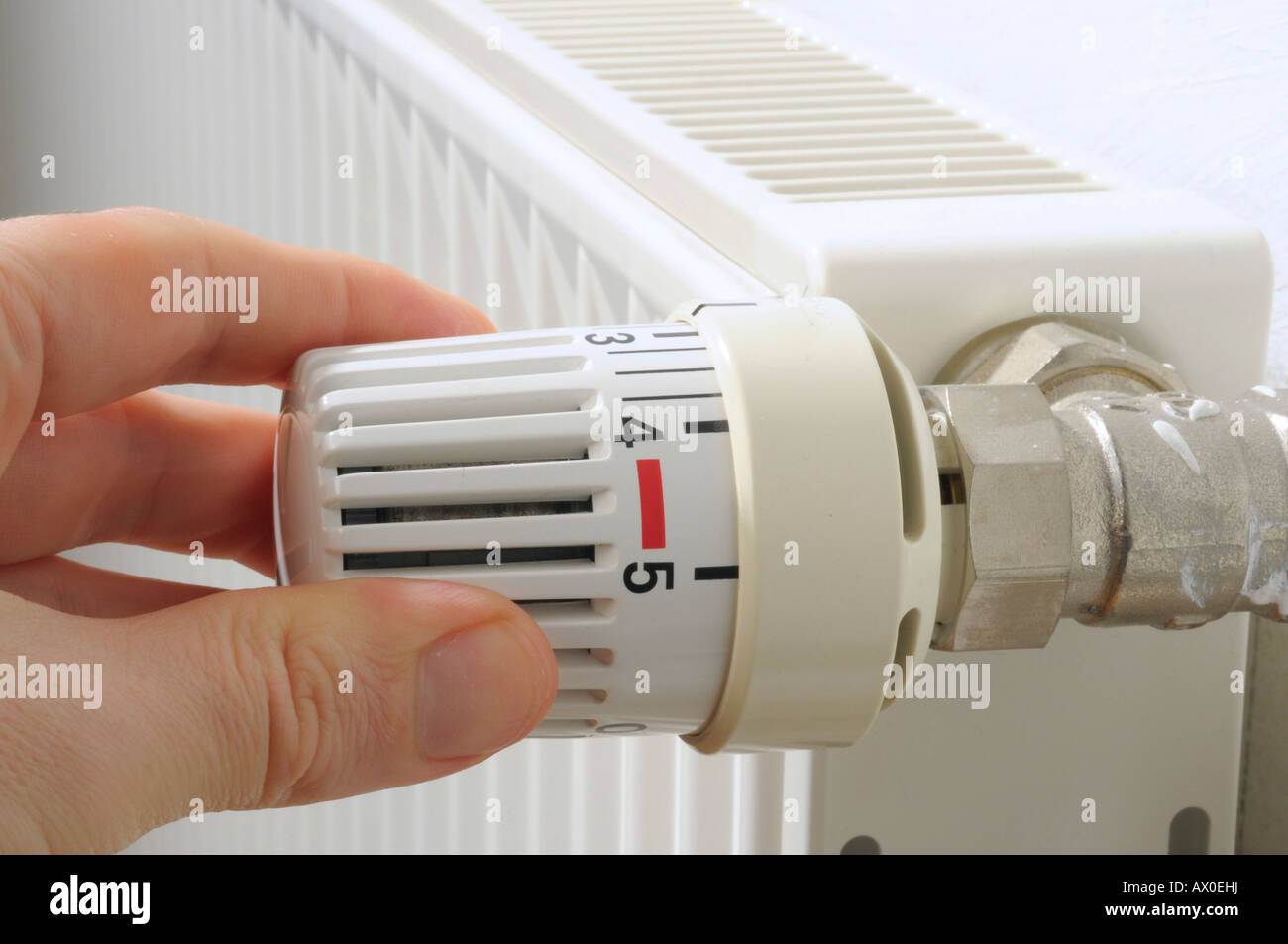 Radiator Thermostat Valve High Resolution Stock Photography and Images -  Alamy