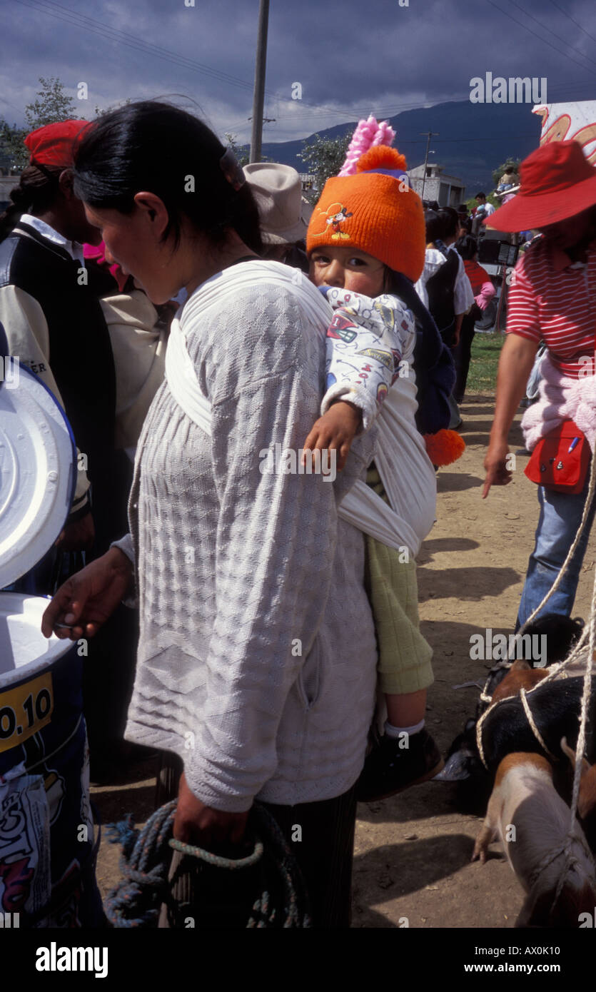 Indian woman carrying baby back hi-res stock photography and images - Alamy
