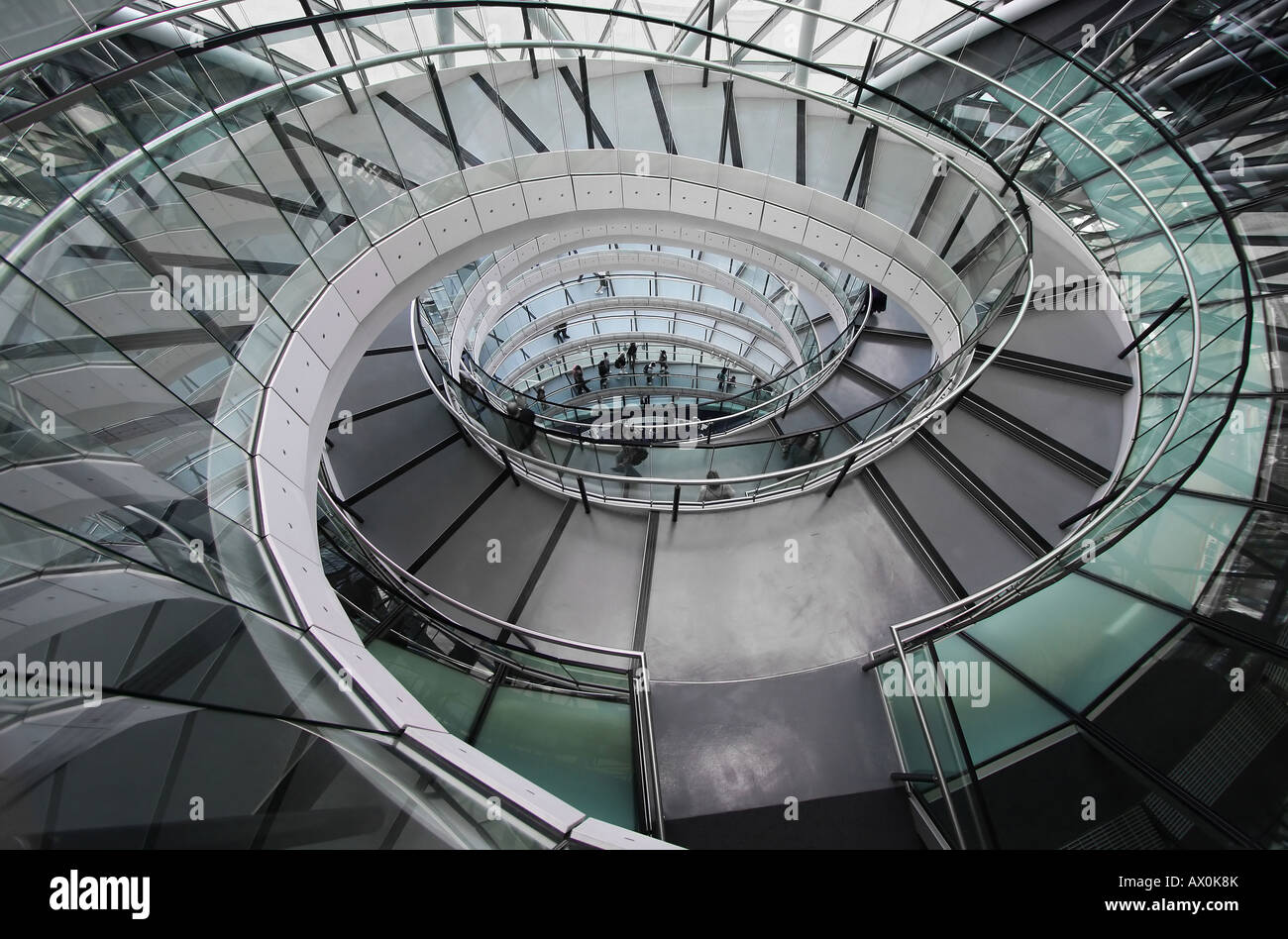 Spiral staircase, London Stock Photo