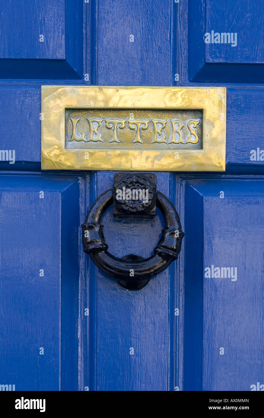 Traditional English Door Stock Photo