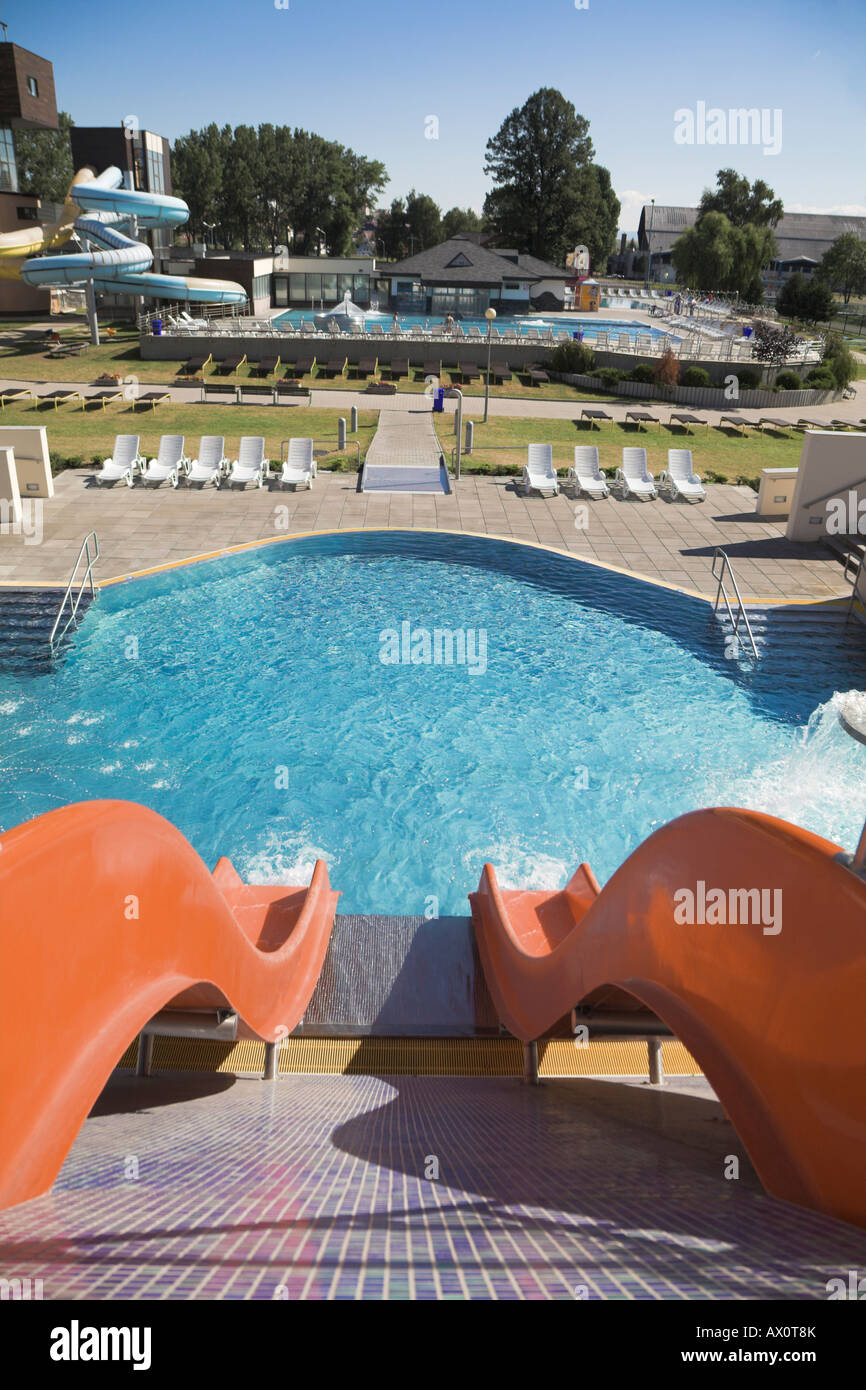 Slovakia, Poprad, Aqua City water activity centre Stock Photo Alamy