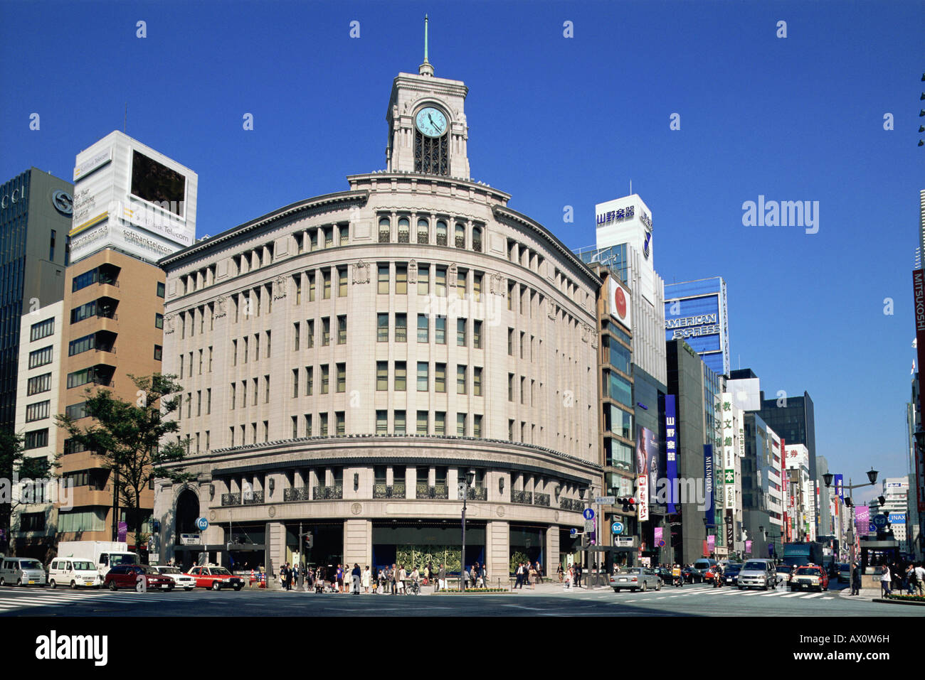 Japan, Honshu, Tokyo, The Ginza Stock Photo - Alamy