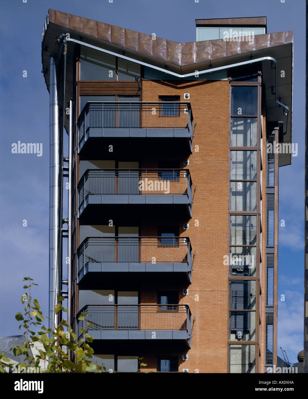 HOUSING DEVELOPOMENT, LONDON, UK Stock Photo