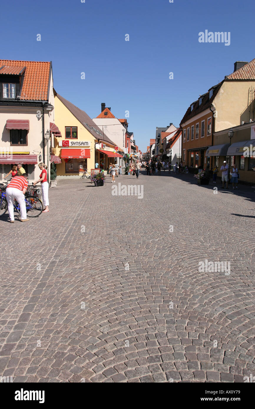 Visby Square Town square in visby in hi-res stock photography and images - Alamy