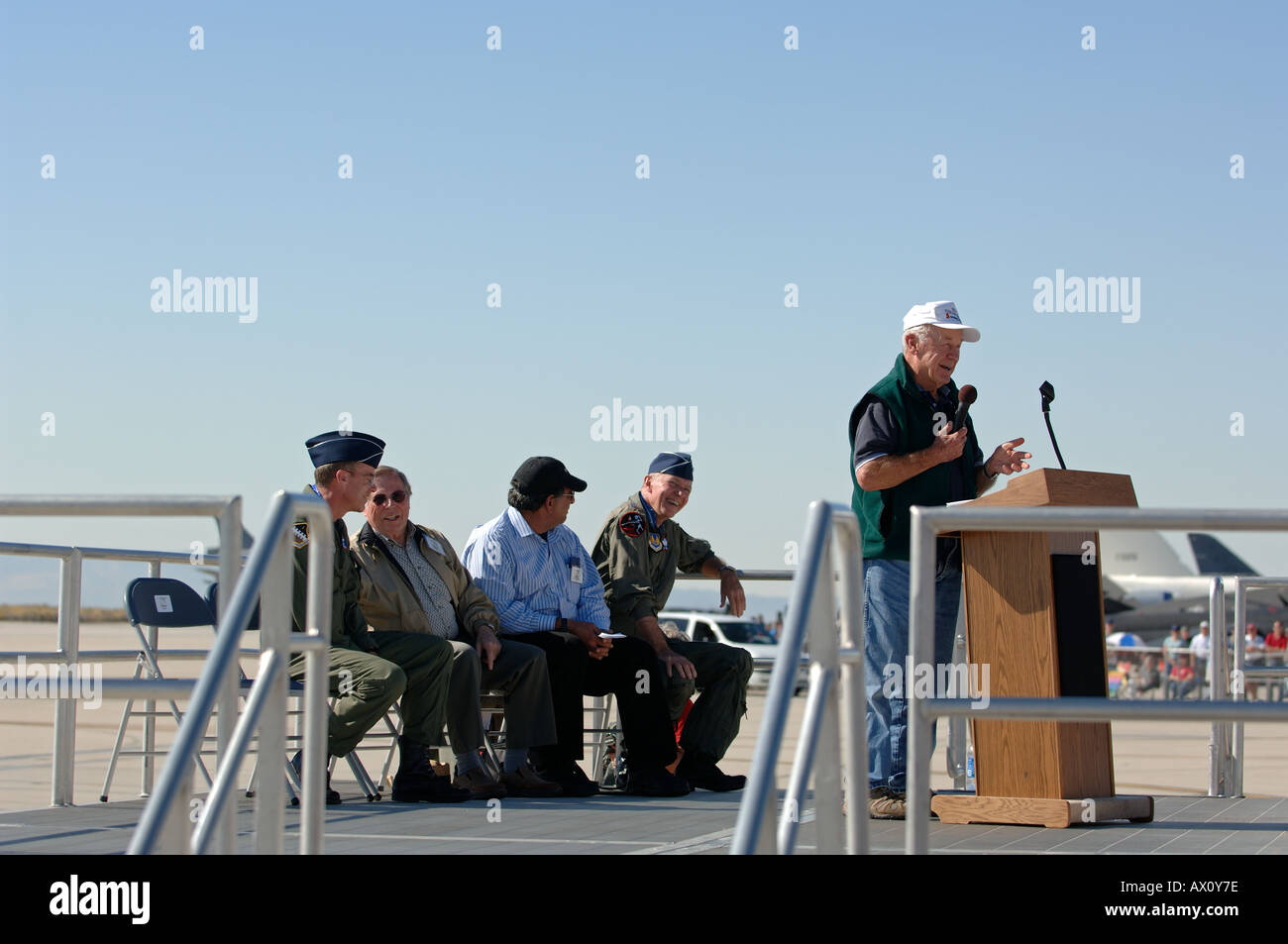 PENDING at Edwards Air Force Base Open House and Air Show Stock Photo ...