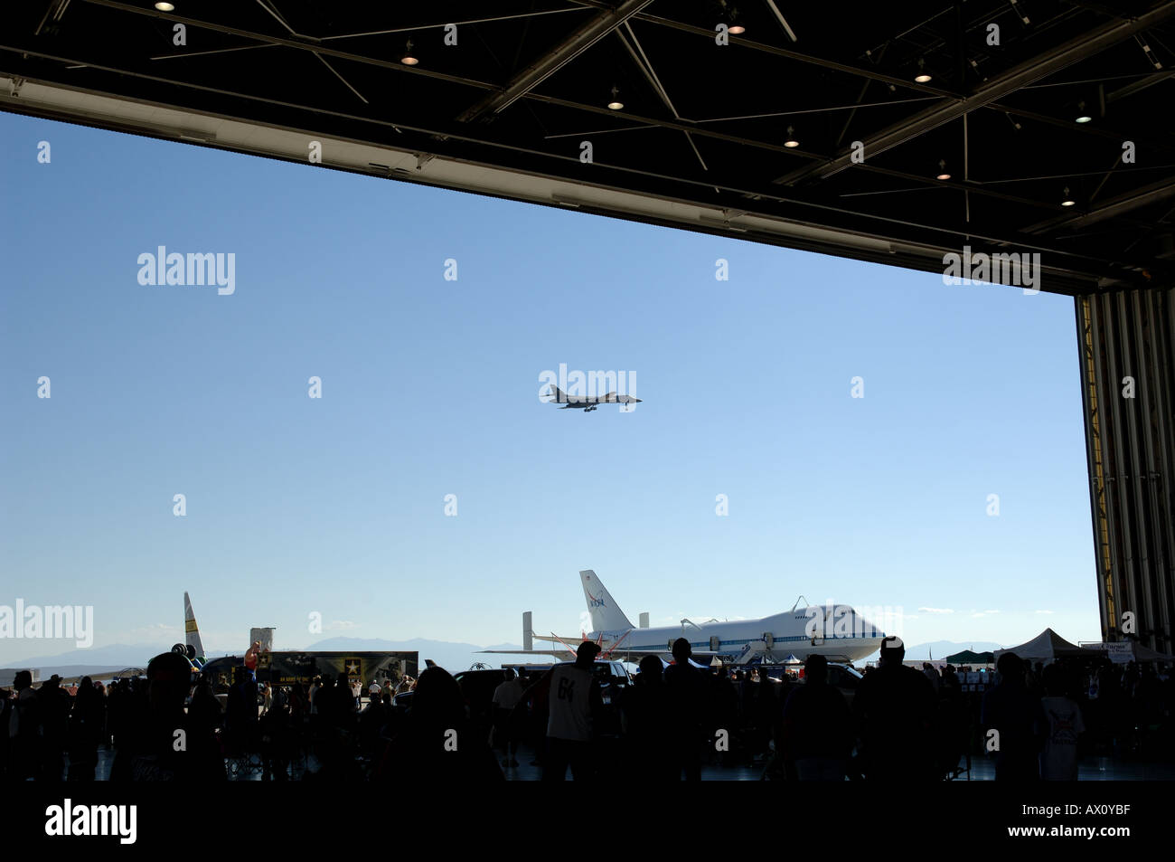 NASA Space shuttle cargo plane at Edwards Air Force Base Open House and ...