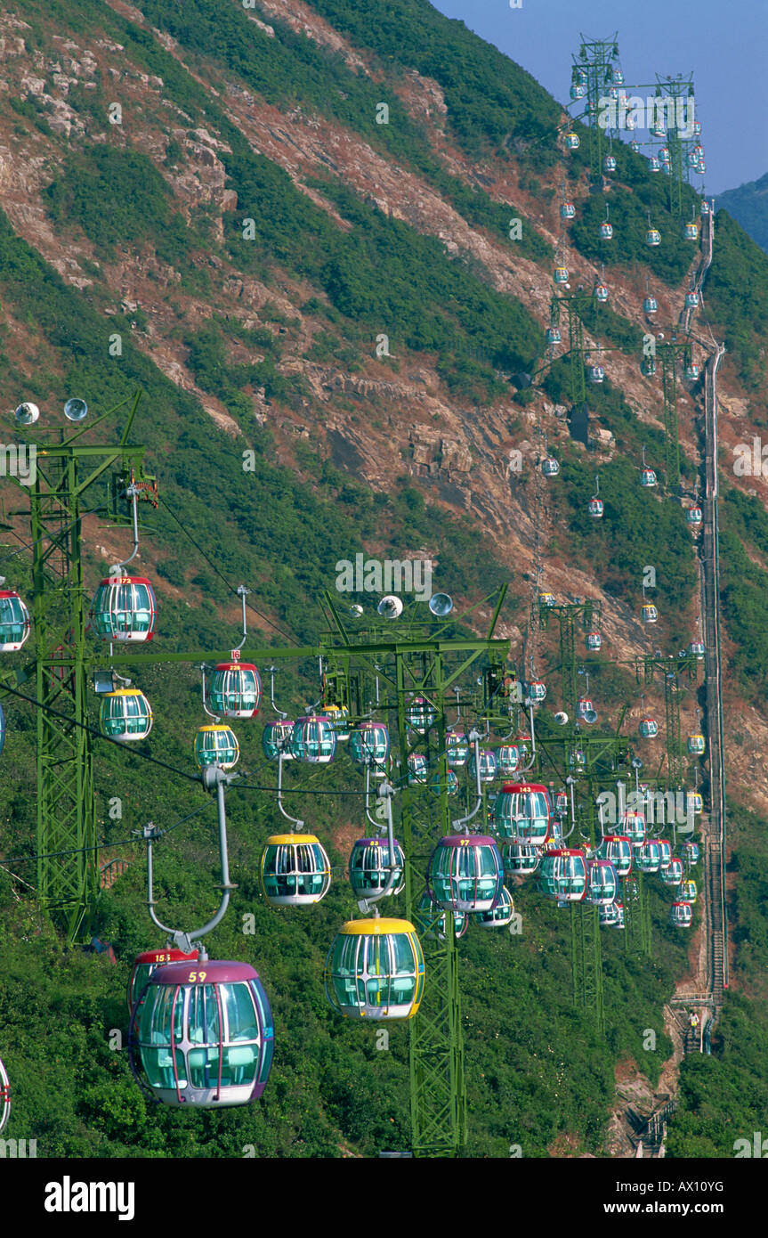 Cable car hong kong ocean park hi-res stock photography and images - Alamy