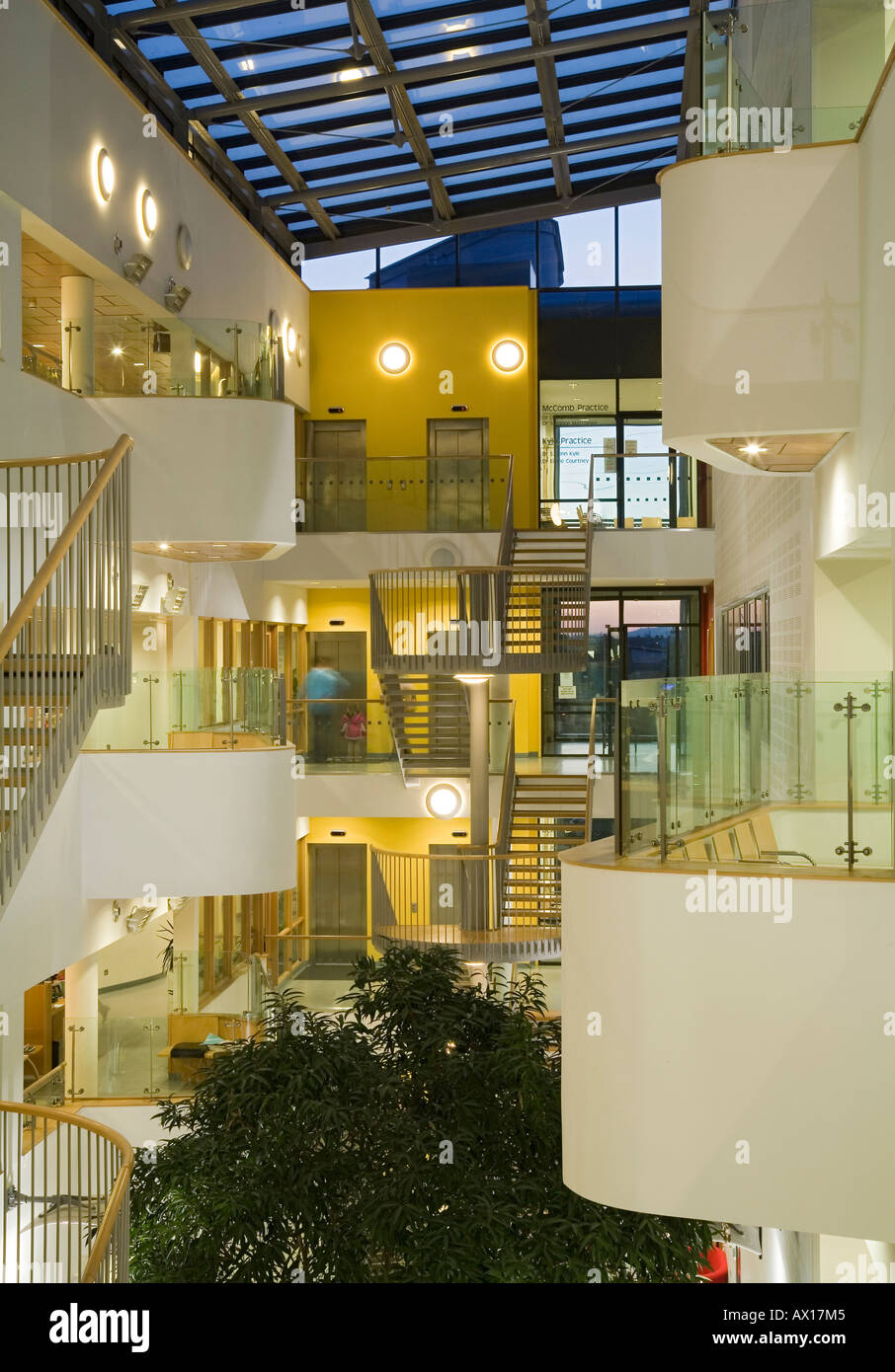 HOLYWOOD ARCHES HEALTH CENTRE, BELFAST, UK Stock Photo Alamy