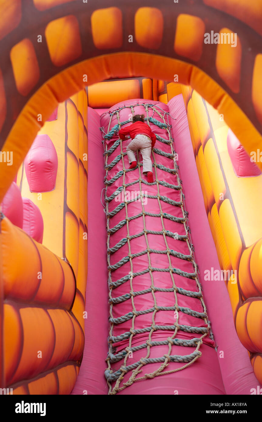 Bouncy Castle Stock Photo Alamy