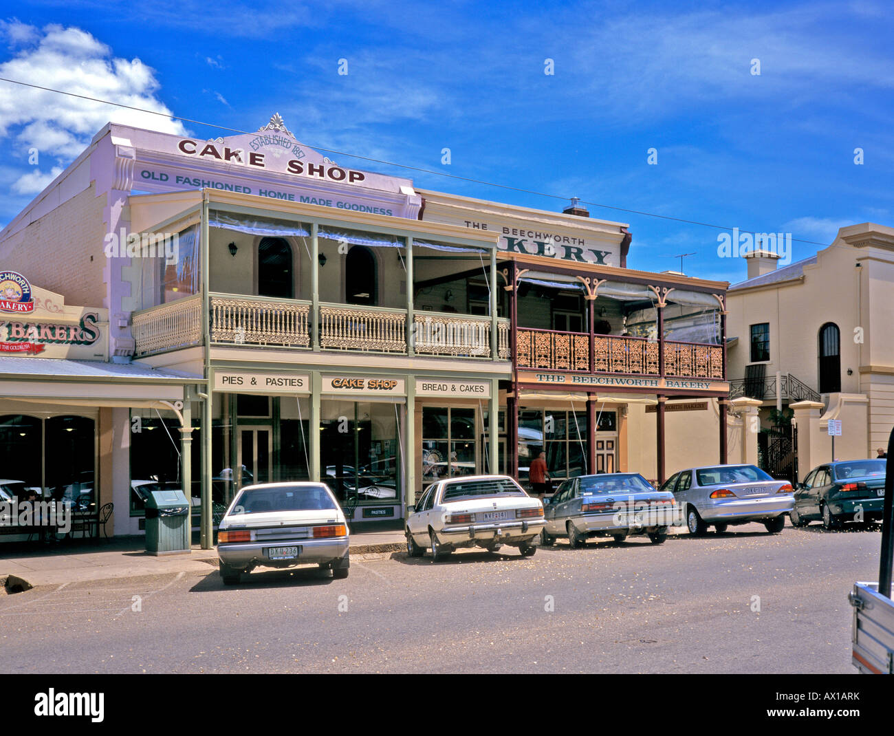 Beechworth Bakery in Victoria Australia Stock Photo Alamy