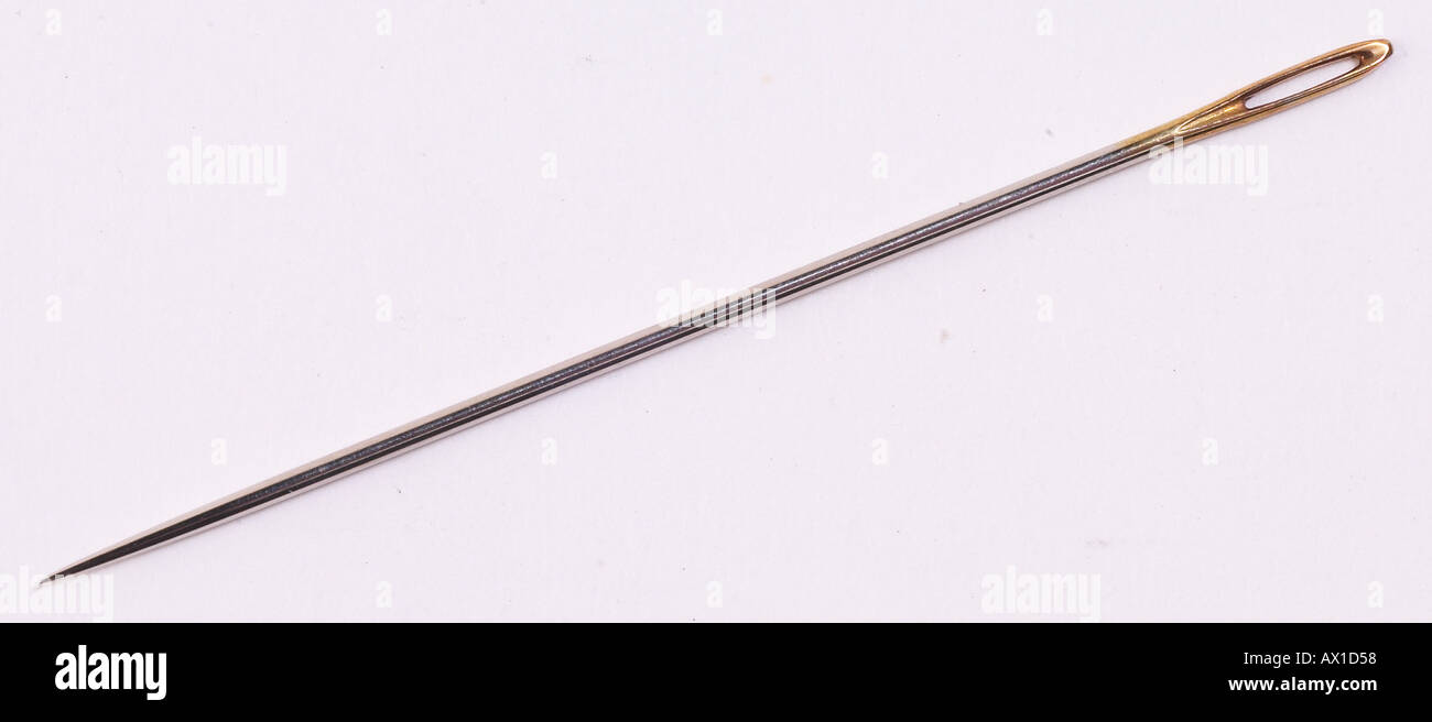 Sewing needle L2 Stock Photo Alamy