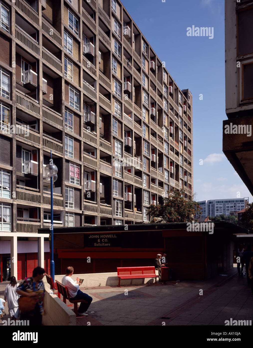 PARK HILL ESTATE, SHEFFIELD, UK Stock Photo Alamy