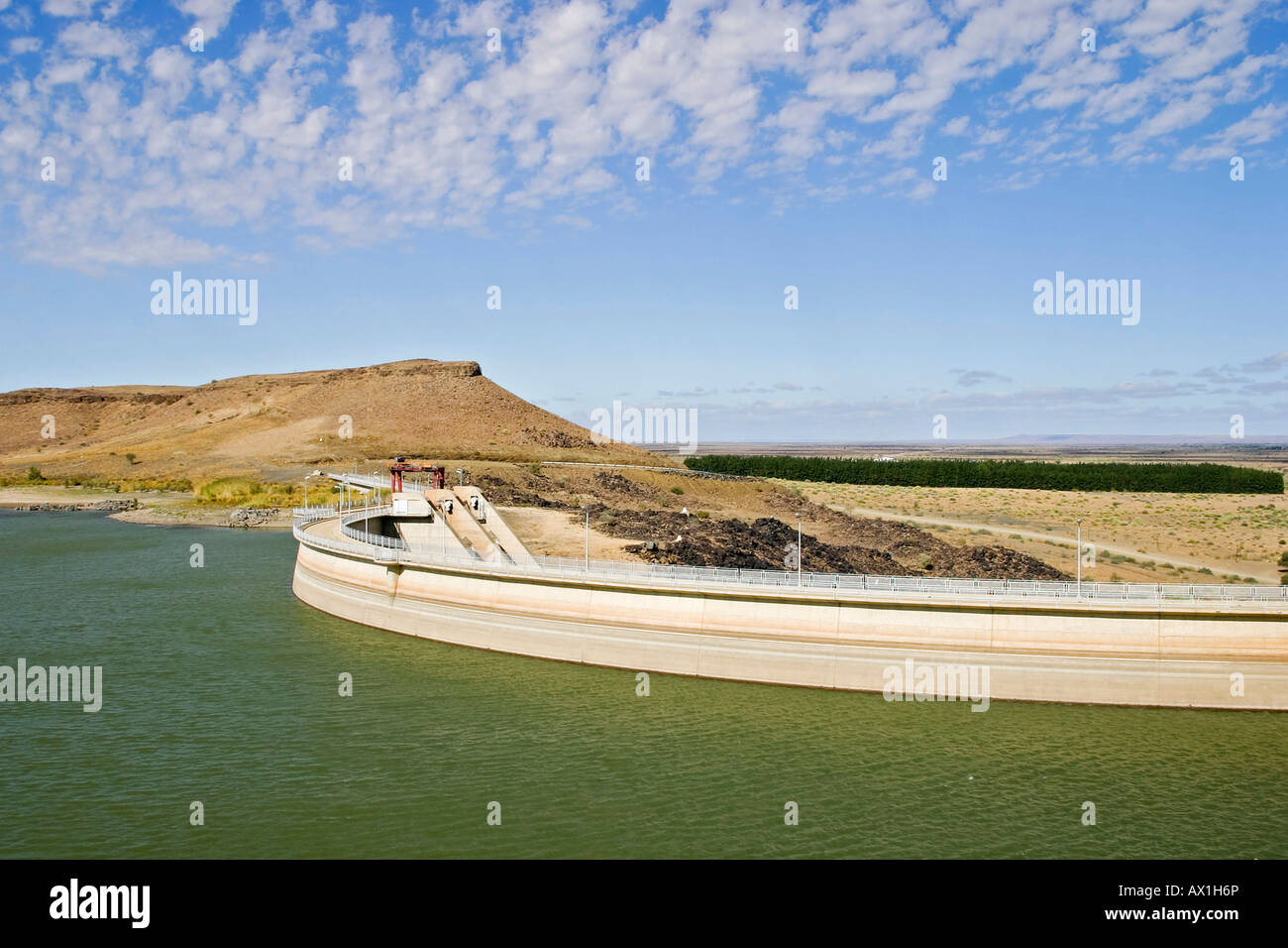 Hardap Dam, Fishriver, Namibia, Africa Stock Photo