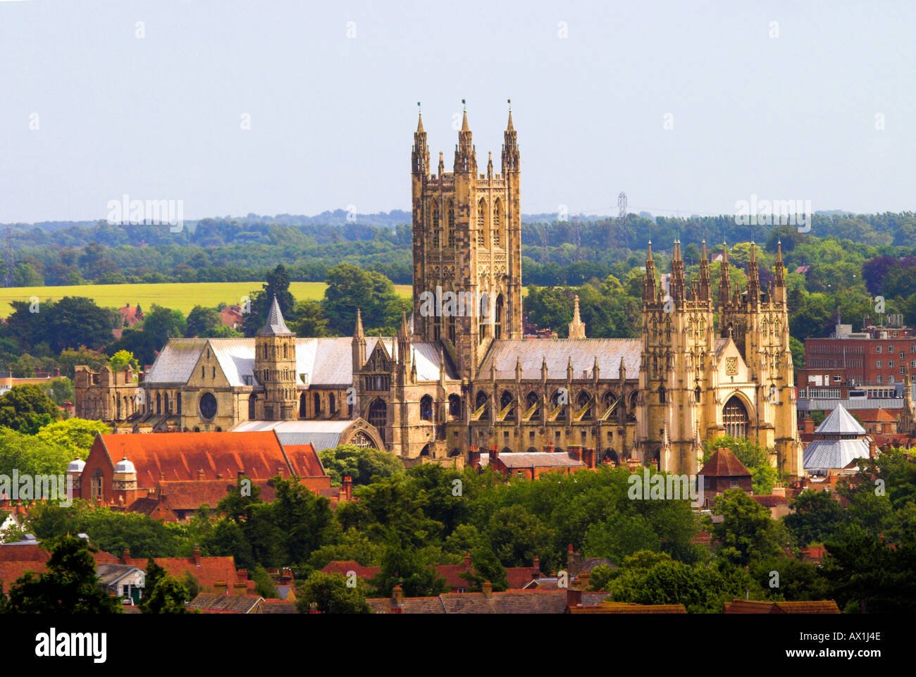 Canterbury Cathedral Stock Photo