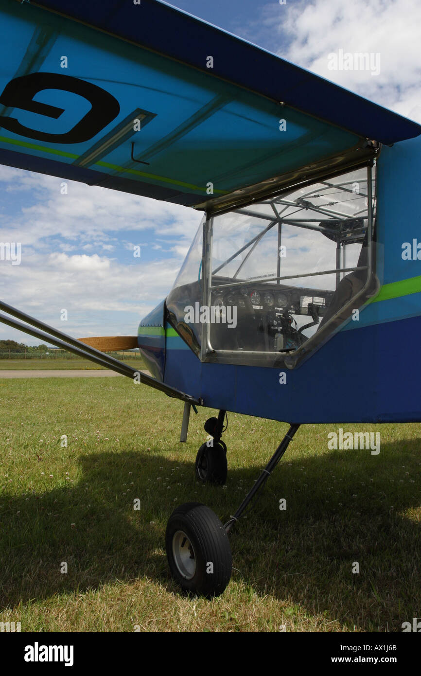 Rans S6 Coyote ultralight kit plane aircraft Stock Photo