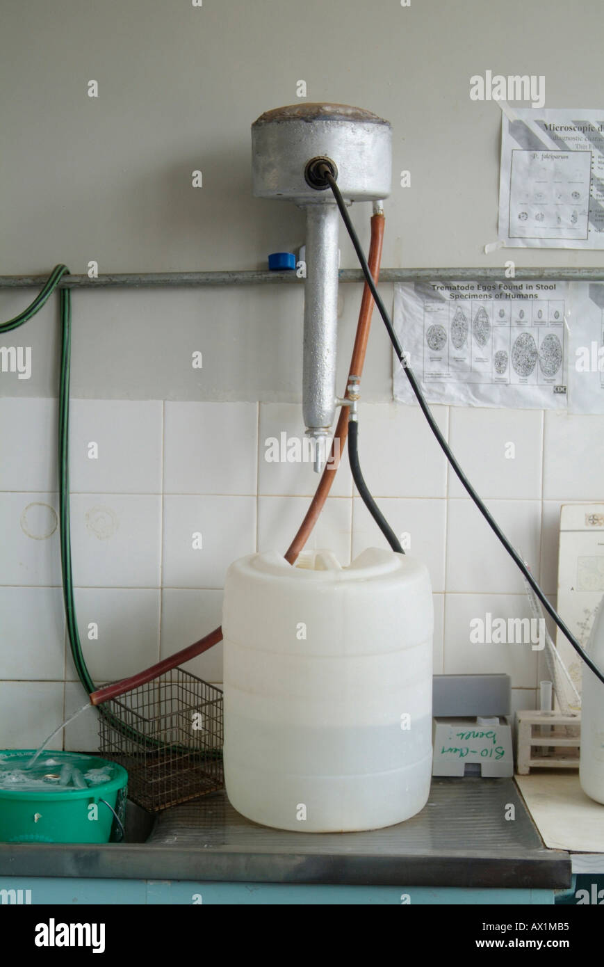 Sterilizing lab equipment Stock Photo Alamy