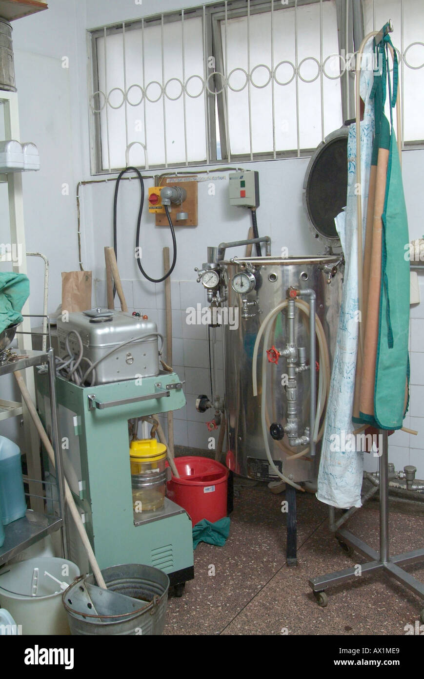 Sterilization equipment Stock Photo