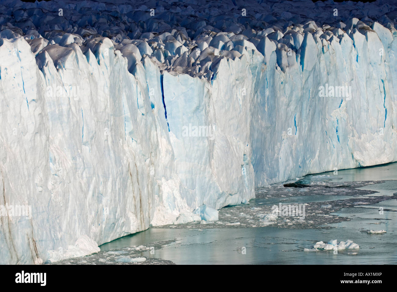 Glacier Perito Moreno, National Park Los Glaciares, Argentina, Patagonia, South America Stock Photo