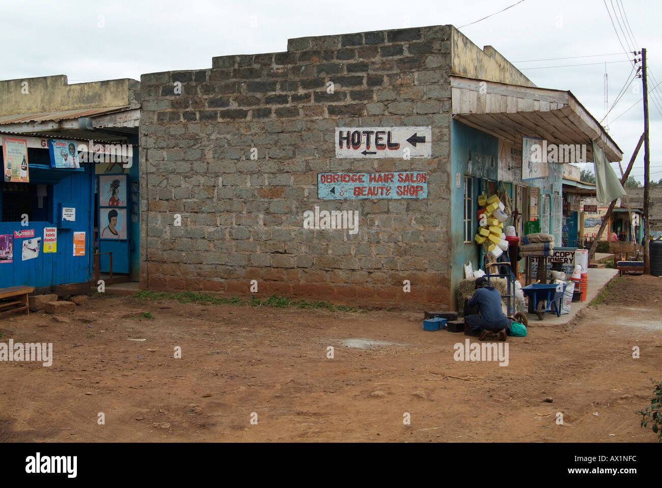 Streets and slums Stock Photo - Alamy