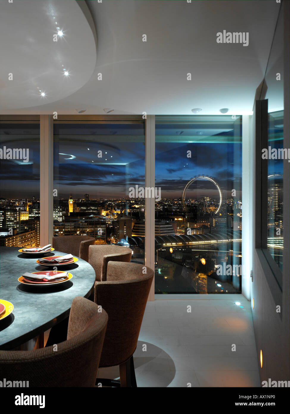 Picture of PENTHOUSE FLAT, LONDON, UK Stock Photo - Alamy