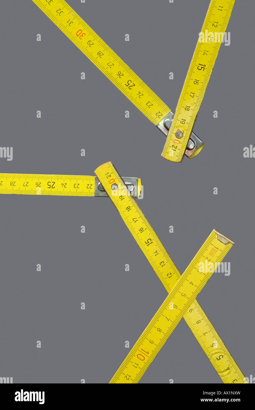 A folding ruler Stock Photo - Alamy