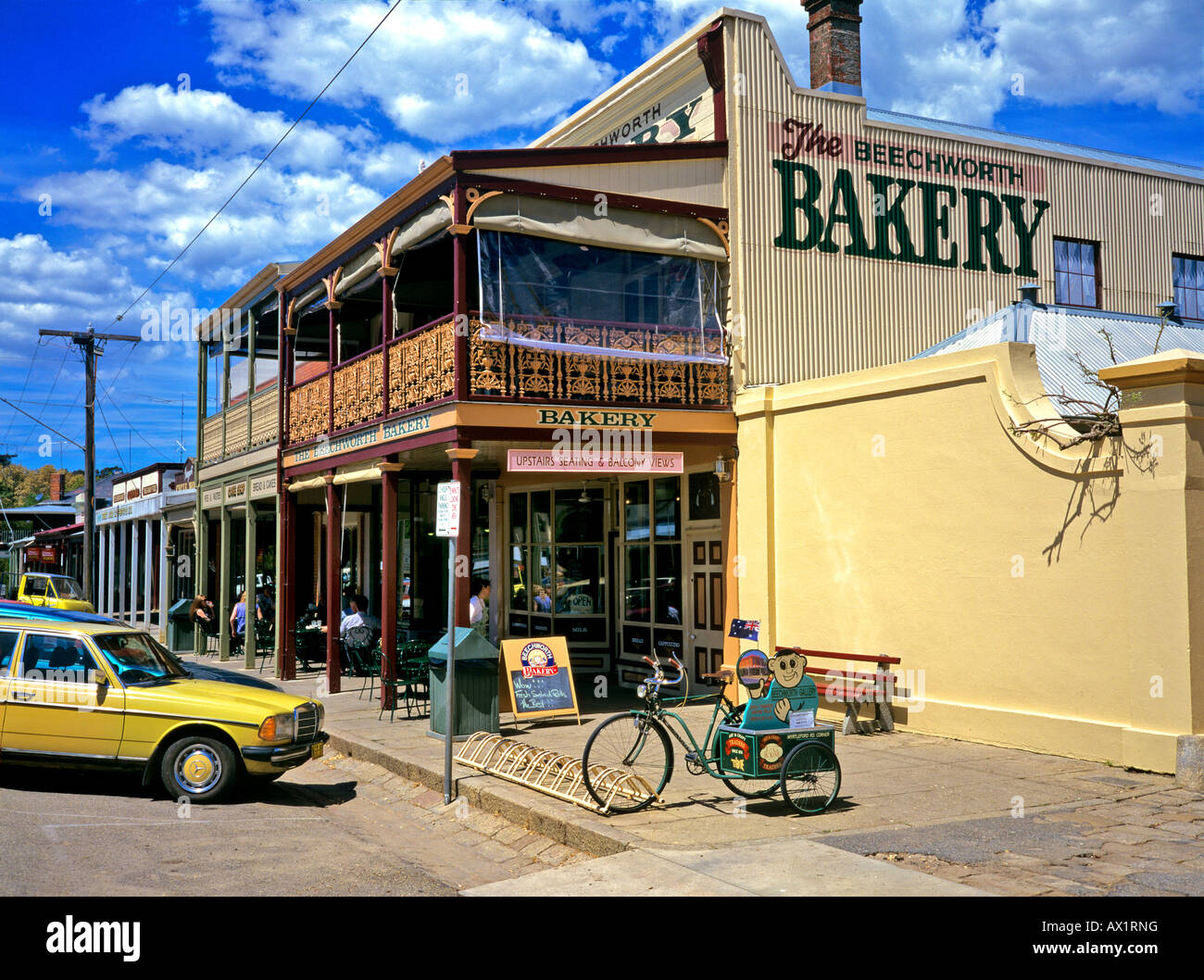 Beechworth Bakery in Victoria Australia Stock Photo Alamy