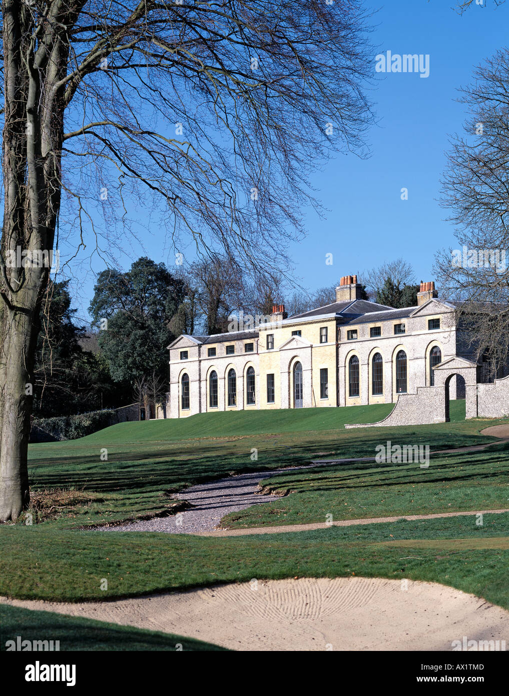 GOODWOOD ESTATE KENNELS BUILDING, LONDON, UK Stock Photo Alamy