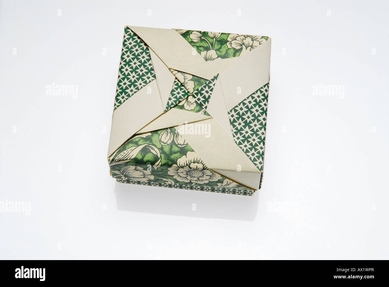 Origami box Stock Photo