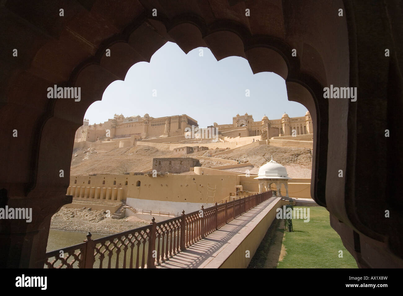 view at amber fort palace Stock Photo - Alamy