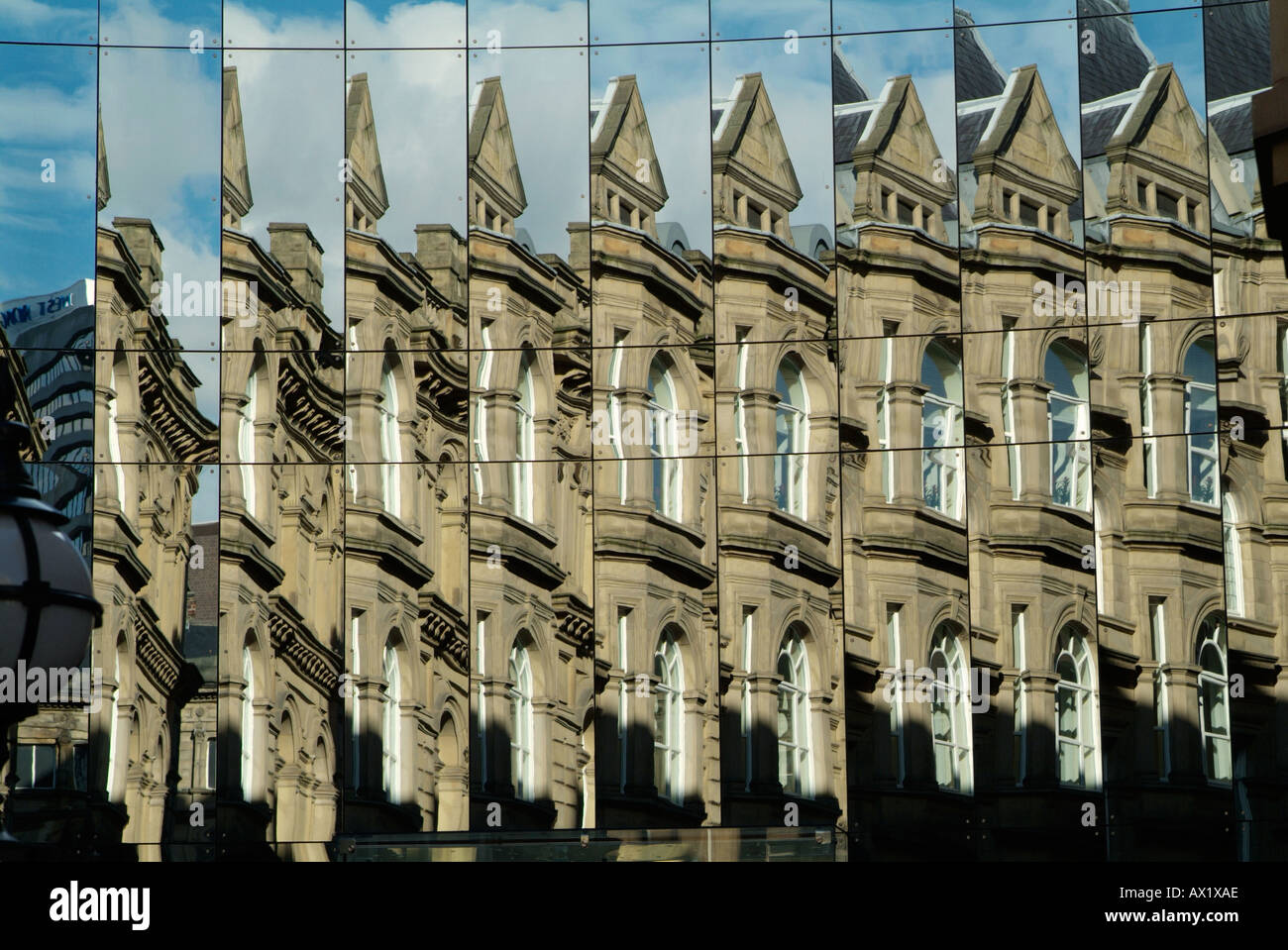 building in central Leeds Stock Photo