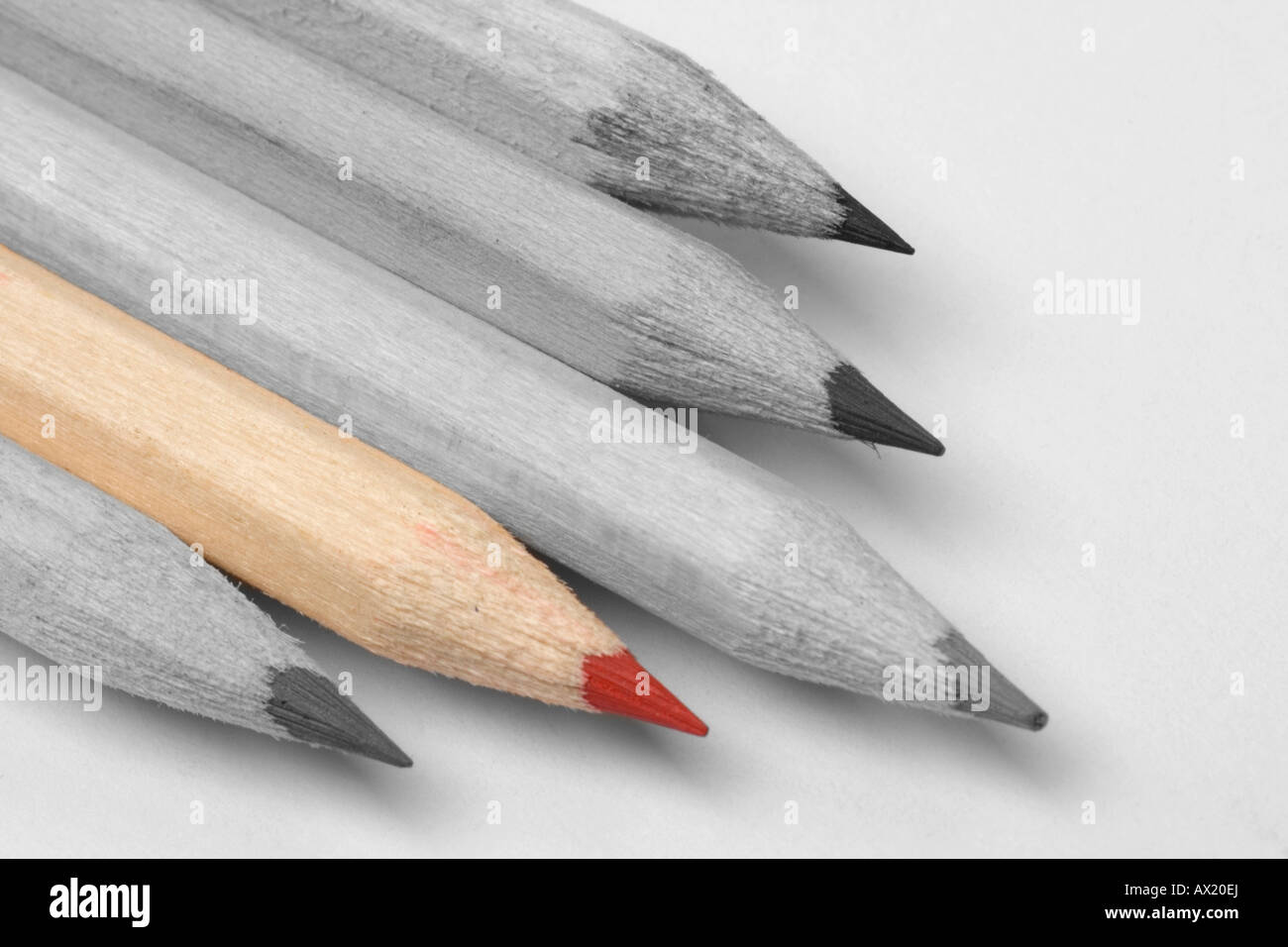 Black pencil crayon hi-res stock photography and images - Alamy