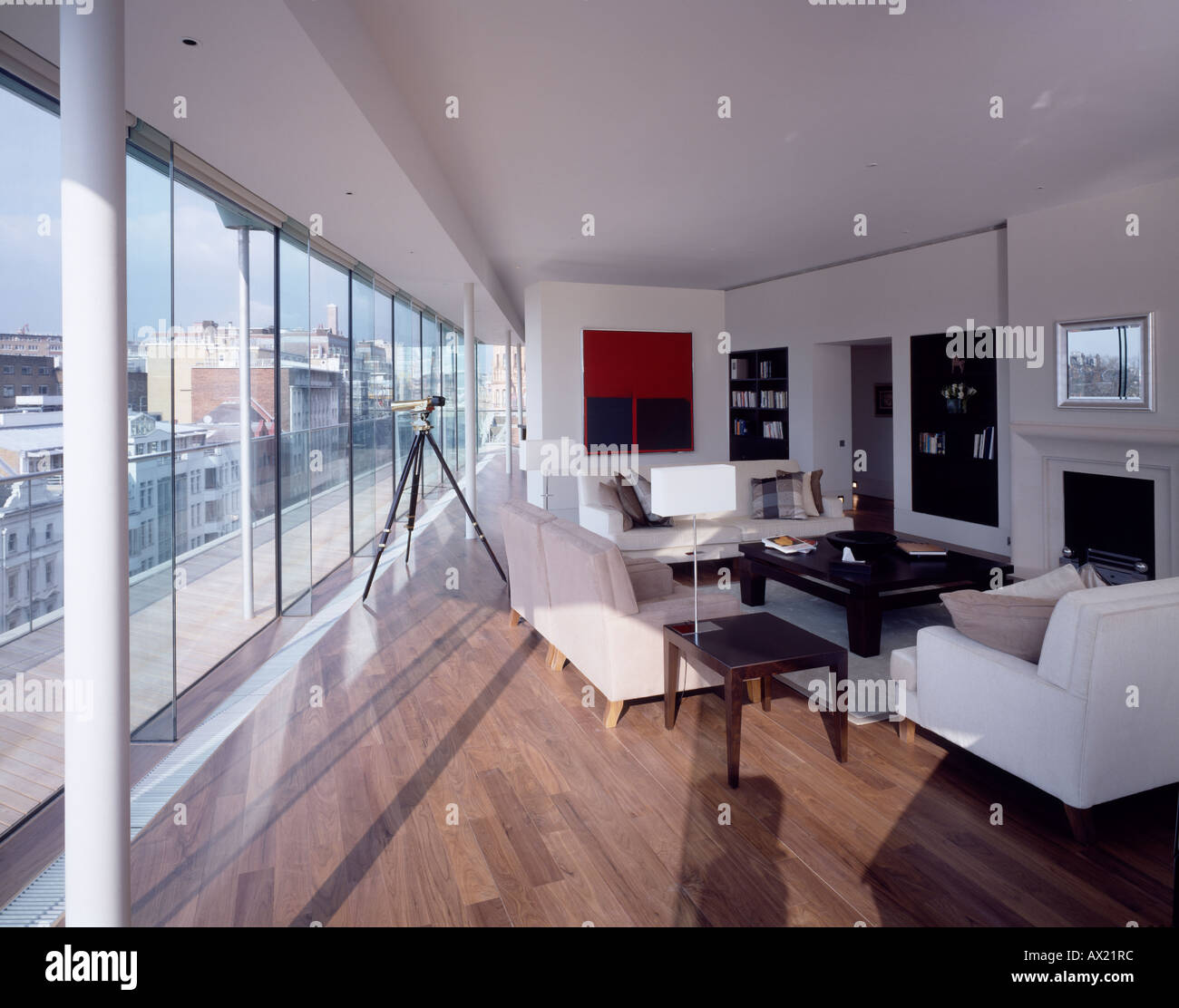 Picture of PENTHOUSE FLAT, LONDON, UK Stock Photo - Alamy