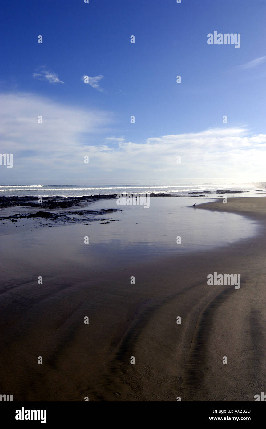 90 mile beach Ahipara New Zealand Stock Photo