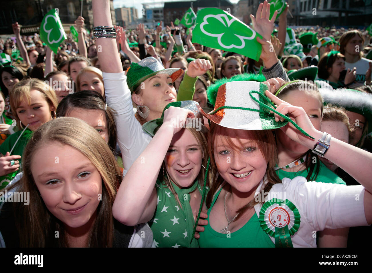 irlandesas st patricks day