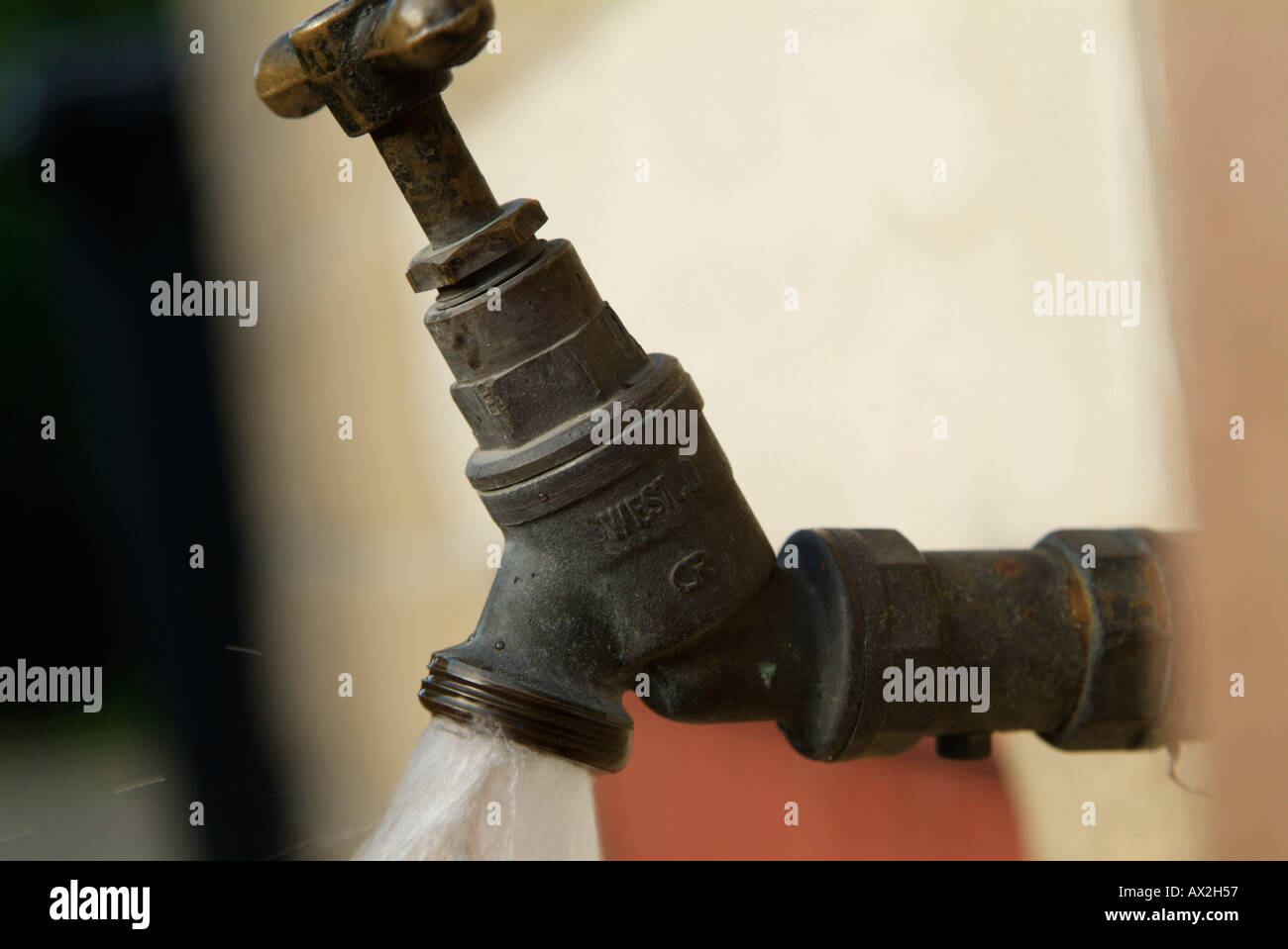 running water tap Stock Photo - Alamy