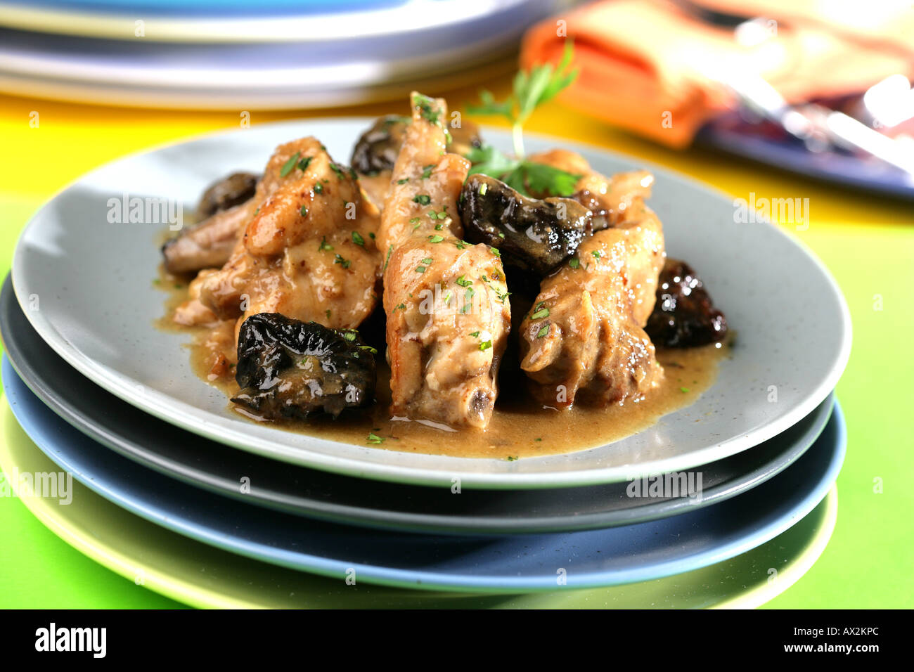 Rabbit with plums hi-res stock photography and images - Alamy