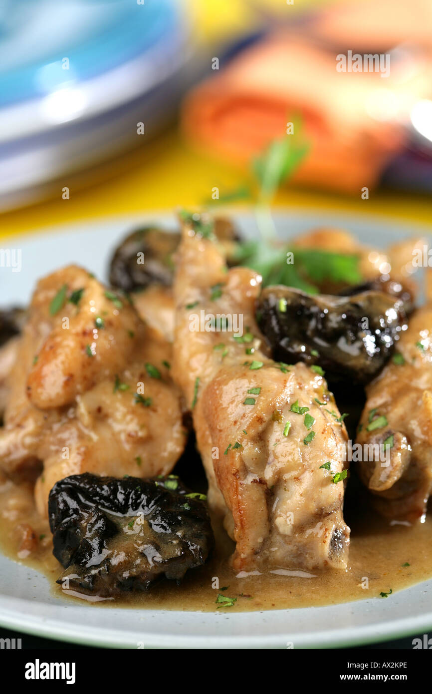 Rabbit with plums hi-res stock photography and images - Alamy