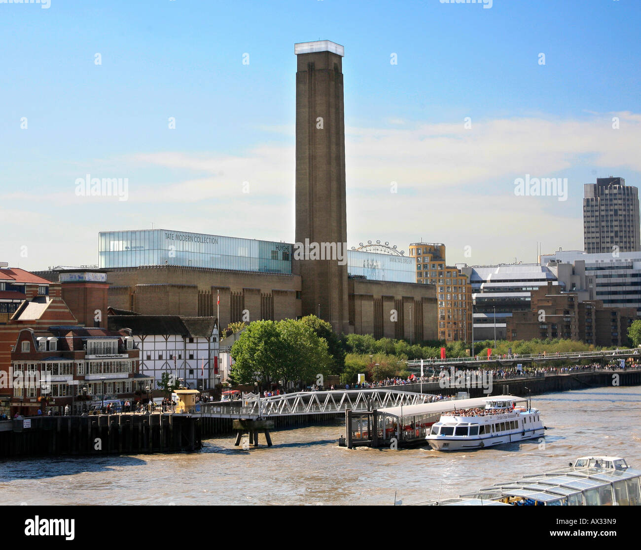 Tate Modern Art Gallery in London Stock Photo