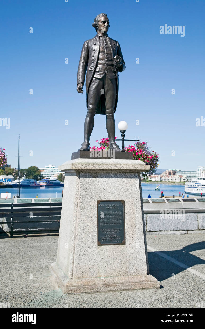 Statue Of James Cook Victoria