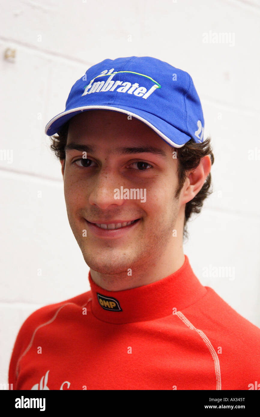 Bruno Senna portrait Stock Photo - Alamy