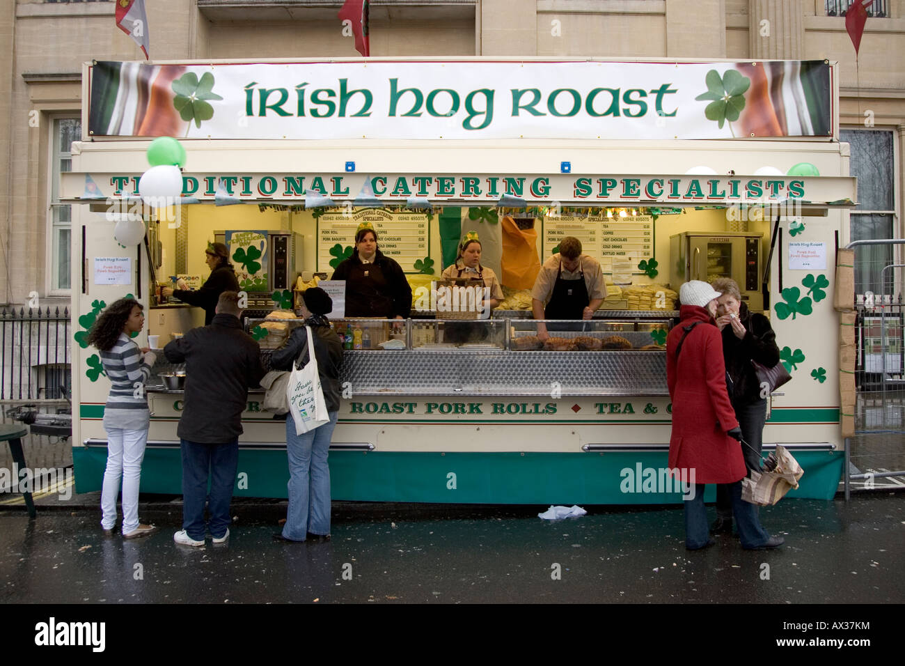 st patrick day trafalgar square london